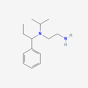 molecular formula C14H24N2 B7925328 N*1*-Isopropyl-N*1*-(1-phenyl-propyl)-ethane-1,2-diamine 