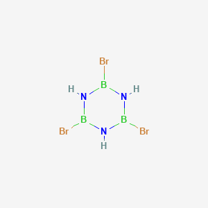 molecular formula B3Br3H3N3 B079260 B-Tribromoborazine CAS No. 13703-88-3