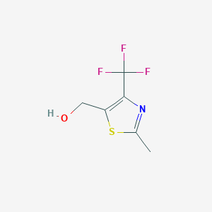 molecular formula C6H6F3NOS B079273 (2-Methyl-4-(trifluoromethyl)thiazol-5-yl)methanol CAS No. 14857-19-3