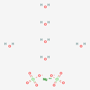 molecular formula Cl2H12MgO14 B079274 六水合高氯酸镁 CAS No. 13446-19-0