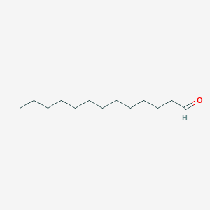molecular formula C13H26O B079276 Tridecanal CAS No. 10486-19-8