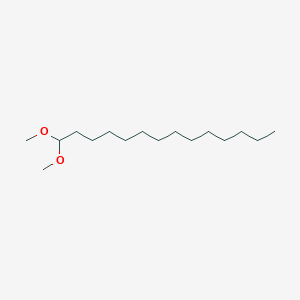 molecular formula C16H34O2 B079281 1,1-Dimethoxytetradecane CAS No. 14620-53-2
