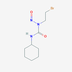 molecular formula C9H16BrN3O2 B079282 1-(2-Bromoethyl)-3-cyclohexyl-1-nitrosourea CAS No. 13907-72-7