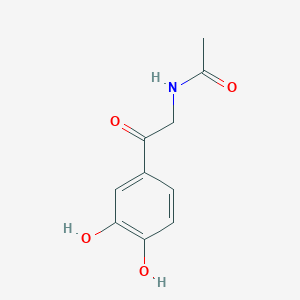 molecular formula C10H11NO4 B079292 N-Acetylarterenone CAS No. 14522-07-7