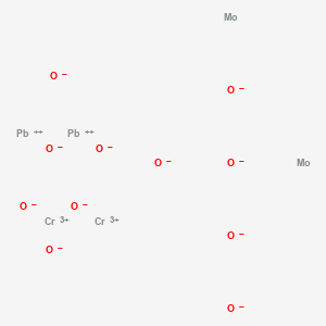 molecular formula Cr2Mo2O11Pb2-12 B079301 Chromium lead molybdenum oxide CAS No. 12709-98-7