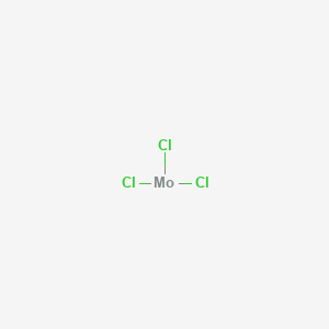 molecular formula Cl3Mo B079302 Molybdenum(3+);trichloride CAS No. 13478-18-7