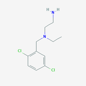 molecular formula C11H16Cl2N2 B7932233 N*1*-(2,5-Dichloro-benzyl)-N*1*-ethyl-ethane-1,2-diamine 