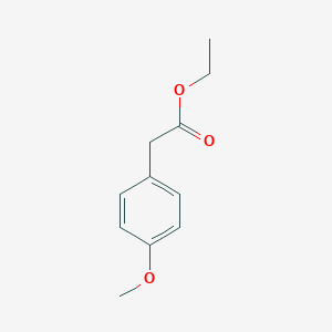 molecular formula C11H14O3 B079338 Ethyl 4-methoxyphenylacetate CAS No. 14062-18-1