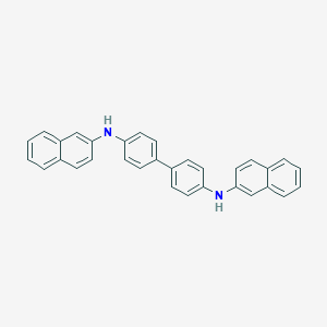 molecular formula C32H24N2 B079341 N4,N4'-Di-naphthalen-2-yl-biphenyl-4,4'-diamine CAS No. 10311-62-3