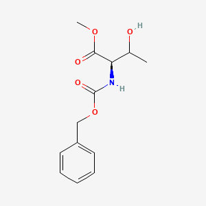 molecular formula C13H17NO5 B7934218 N-Cbz-L-threonine methyl ester 