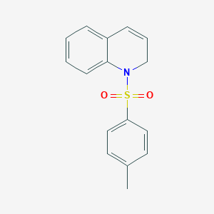 molecular formula C16H15NO2S B079343 Quinoline, 1,2-dihydro-1-(p-tolylsulfonyl)- CAS No. 13268-54-7