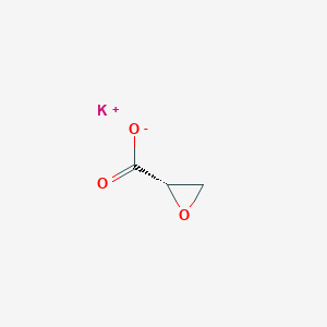 molecular formula C3H3KO3 B7934459 potassium;(2S)-oxirane-2-carboxylate 