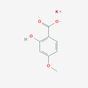 molecular formula C8H7KO4 B7934487 potassium;2-hydroxy-4-methoxybenzoate 