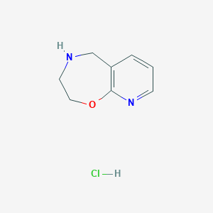 2,3,4,5-Tetrahydropyrido[3,2-f][1,4]oxazepine hydrochloride