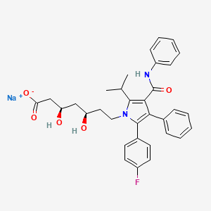 molecular formula C33H34FN2NaO5 B7934711 CID 11592308 