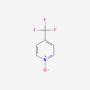 molecular formula C6H4F3NO B7934749 4-(三氟甲基)吡啶1-氧化物 CAS No. 63920-62-7