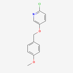 2-Chloro-5-((4-methoxybenzyl)oxy)pyridine