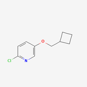 2-Chloro-5-(cyclobutylmethoxy)pyridine