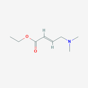 molecular formula C8H15NO2 B7935010 ethyl (E)-4-(dimethylamino)but-2-enoate CAS No. 1086268-91-8