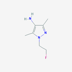 1-(2-fluoroethyl)-3,5-dimethyl-1H-pyrazol-4-amine