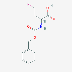 2-([(Benzyloxy)carbonyl]amino)-4-fluorobutanoicacid