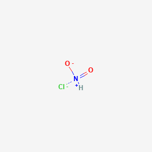 molecular formula NO2Cl<br>ClHNO2- B079355 Nitryl chloride CAS No. 13444-90-1