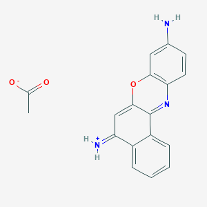 molecular formula C18H15N3O3 B079363 Cresyl Violet acetate CAS No. 10510-54-0
