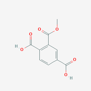 molecular formula C10H8O6 B079364 2-Methoxycarbonylterephthalic acid CAS No. 13940-95-9