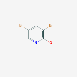 molecular formula C6H5Br2NO B079366 3,5-Dibromo-2-methoxypyridine CAS No. 13472-60-1