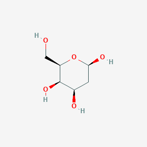 molecular formula C6H12O5 B079368 2-Deoxy-beta-D-lyxo-hexopyranose CAS No. 14215-78-2