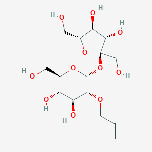 molecular formula C15H26O11 B079370 Sucrose, monoallyl ether CAS No. 12002-22-1