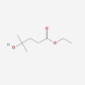 molecular formula C8H16O3 B7937015 4-Hydroxy-4-methyl-pentanoic acid ethyl ester 