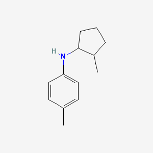 4-methyl-N-(2-methylcyclopentyl)aniline