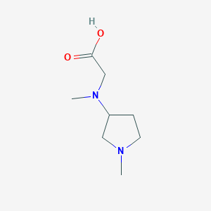[Methyl-(1-methyl-pyrrolidin-3-yl)-amino]-acetic acid