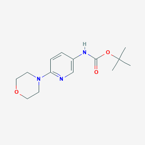 Tert-butyl 6-morpholinopyridin-3-ylcarbamate