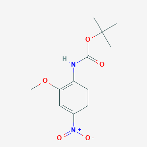 Tert-butyl 2-methoxy-4-nitrophenylcarbamate