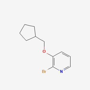2-Bromo-3-(cyclopentylmethoxy)pyridine