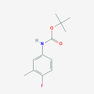 tert-butyl N-(4-fluoro-3-methylphenyl)carbamate