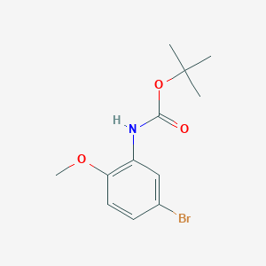 Tert-butyl (5-bromo-2-methoxyphenyl)carbamate