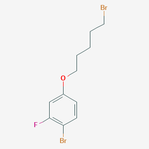 1-Bromo-4-((5-bromopentyl)oxy)-2-fluorobenzene