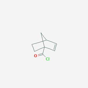 molecular formula C8H9ClO B079401 Bicyclo[2.2.1]hept-2-ene-1-carbonyl chloride CAS No. 15023-40-2