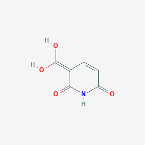 molecular formula C6H5NO4 B079409 2,6-二羟基烟酸 CAS No. 10357-91-2