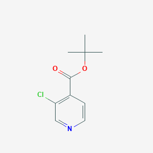 molecular formula C10H12ClNO2 B7941250 tert-butyl 3-chloropyridine-4-carboxylate 