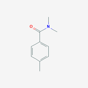 molecular formula C10H13NO B079416 Benzamide, N,N,4-trimethyl- CAS No. 14062-78-3
