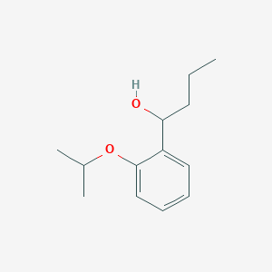 molecular formula C13H20O2 B7941856 1-(2-iso-Propoxyphenyl)-1-butanol 