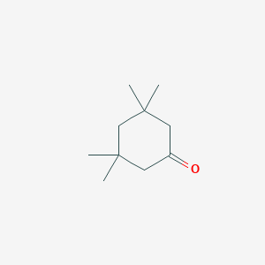 molecular formula C10H18O B079423 3,3,5,5-Tetramethylcyclohexanone CAS No. 14376-79-5