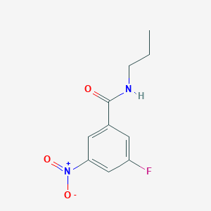 3-Fluoro-5-nitro-N-propylbenzamide
