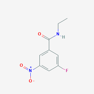 N-Ethyl-3-fluoro-5-nitrobenzamide