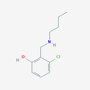 2-[(Butylamino)methyl]-3-chlorophenol