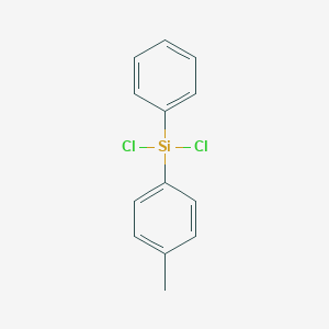 molecular formula C13H12Cl2Si B079427 dichloro-(4-methylphenyl)-phenylsilane CAS No. 13788-41-5